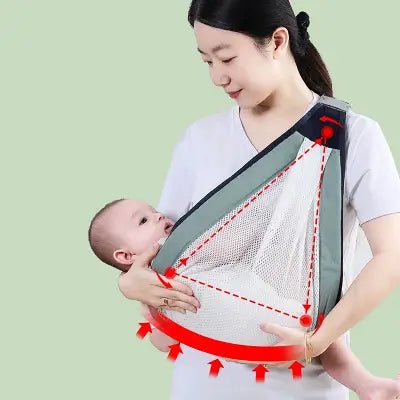 Porte Bébé - BabyCarrier™ - Vert avocat - Monde Poussin