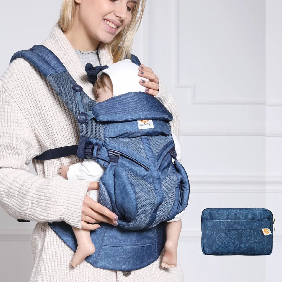Porte Bébé - BreathBabyBag™ - Bleuprint - Monde Poussin
