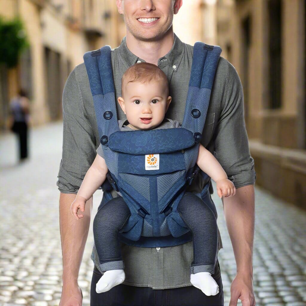 Porte Bébé - BreathBabyBag™ - Bleuprint - Monde Poussin