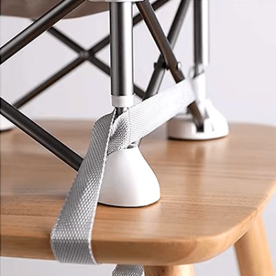 Chaise Pliante - BabyBoosterSeat™ - Gris - Monde Poussin