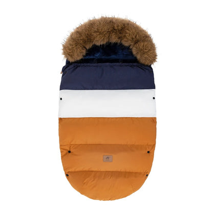 chanceliere-bebe-bleu-blanc-jaune-avec-fourrure-fond-doux