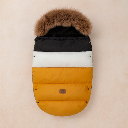 chancelière noir blanc et jaune 