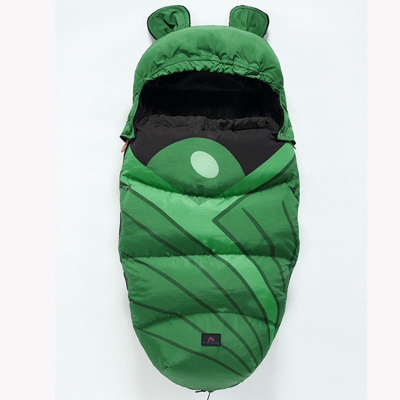 chanceliere-petite-feuille-verte-bebe-hiver