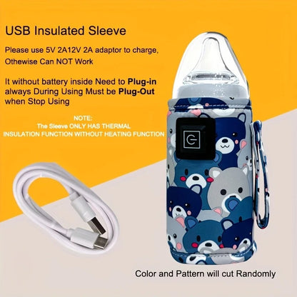 chauffe-biberon-portable-usb-avec-housse-isotherme-motif-oursons