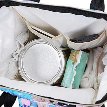 sac a dos a langer vue de haut ouvert 