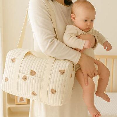 Sac a langer bebe | Multifonctionnel Élégant - Monde Poussin
