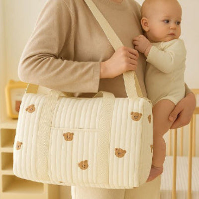 Sac a langer bebe | Multifonctionnel Élégant - Monde Poussin