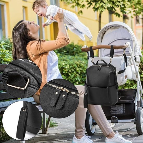 Sac à langer | Élégance Pratique - Monde Poussin