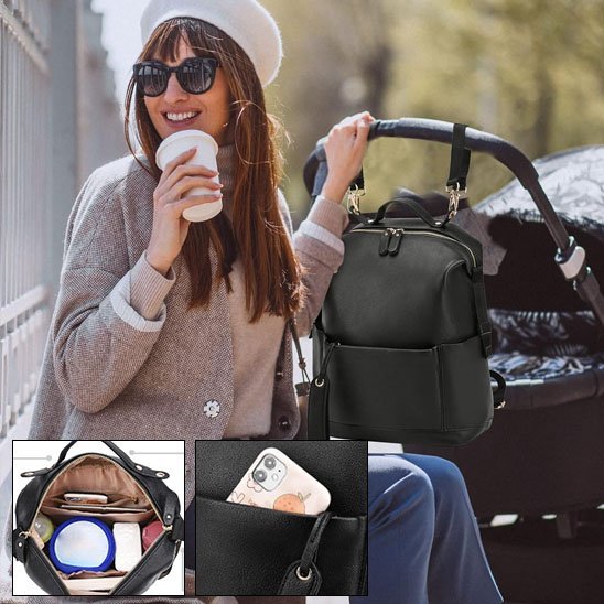 Sac à langer | Élégance Pratique - Monde Poussin