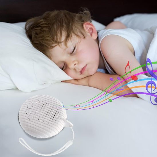 Veilleuse bébé bruit blanc portable avec sons apaisants pour le sommeil