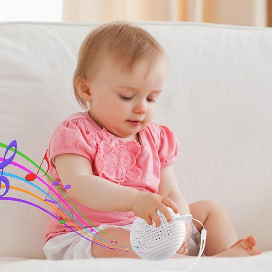 Veilleuse bébé bruit blanc portable avec sons apaisants pour le sommeil