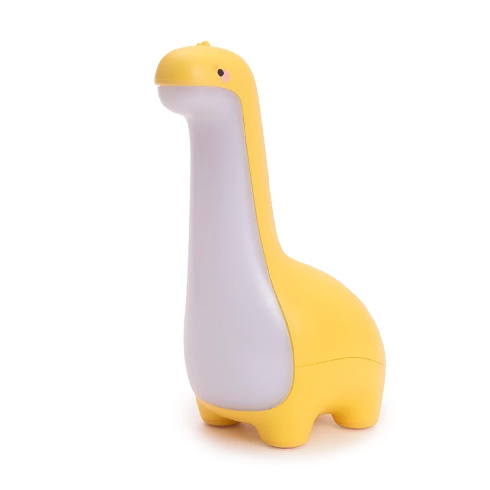 veilleuse bébé dinosaure jaune lumière douce sans fil rechargeable