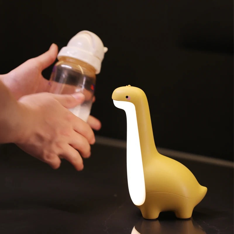 veilleuse bébé dinosaure lampe nuit pour biberon éclairage doux sans fil